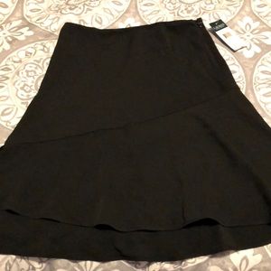 Black Polyester Skirt